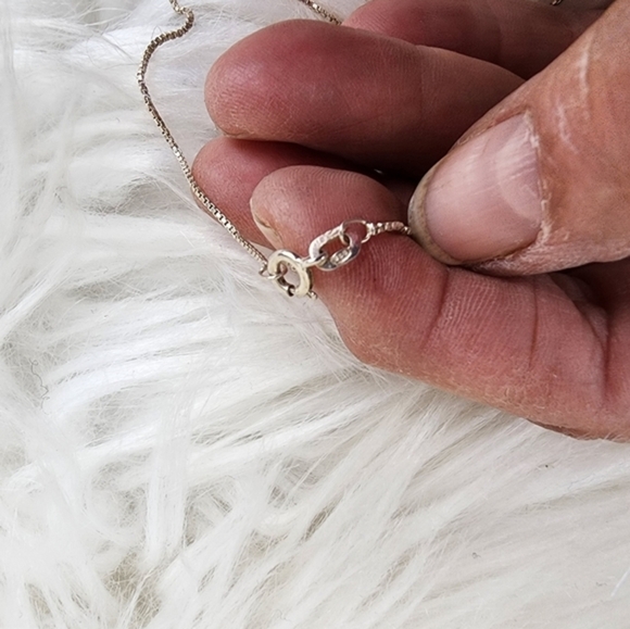 Vintage Asian‎ Symbol sterling necklace - Picture 6 of 9